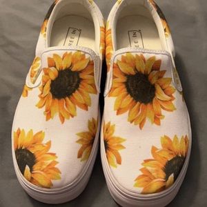 Sunflower slip on shoes